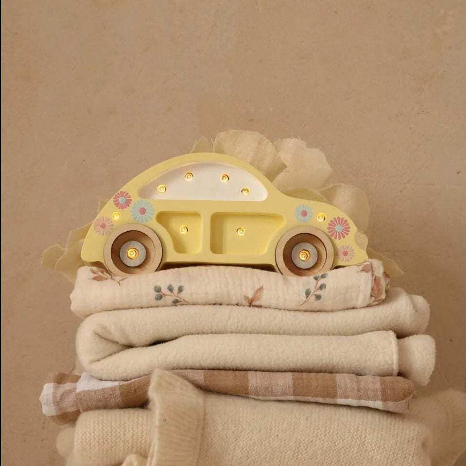 Car Mini Beetle Lamp - Little Lights - Wooden Lamps
