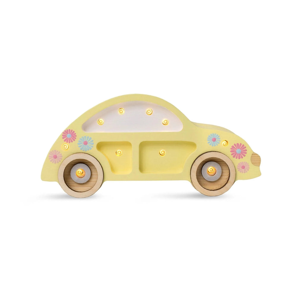 Car Mini Beetle Lamp - Little Lights - Wooden Lamps