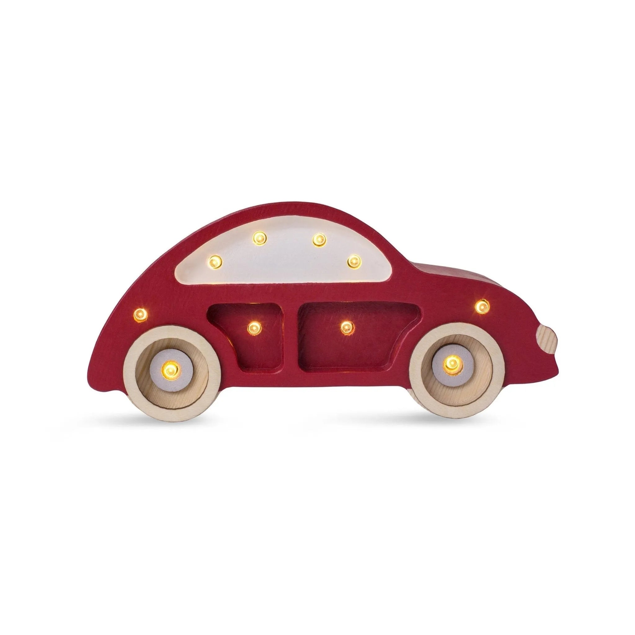 Car Mini Beetle Lamp - Little Lights - Wooden Lamps