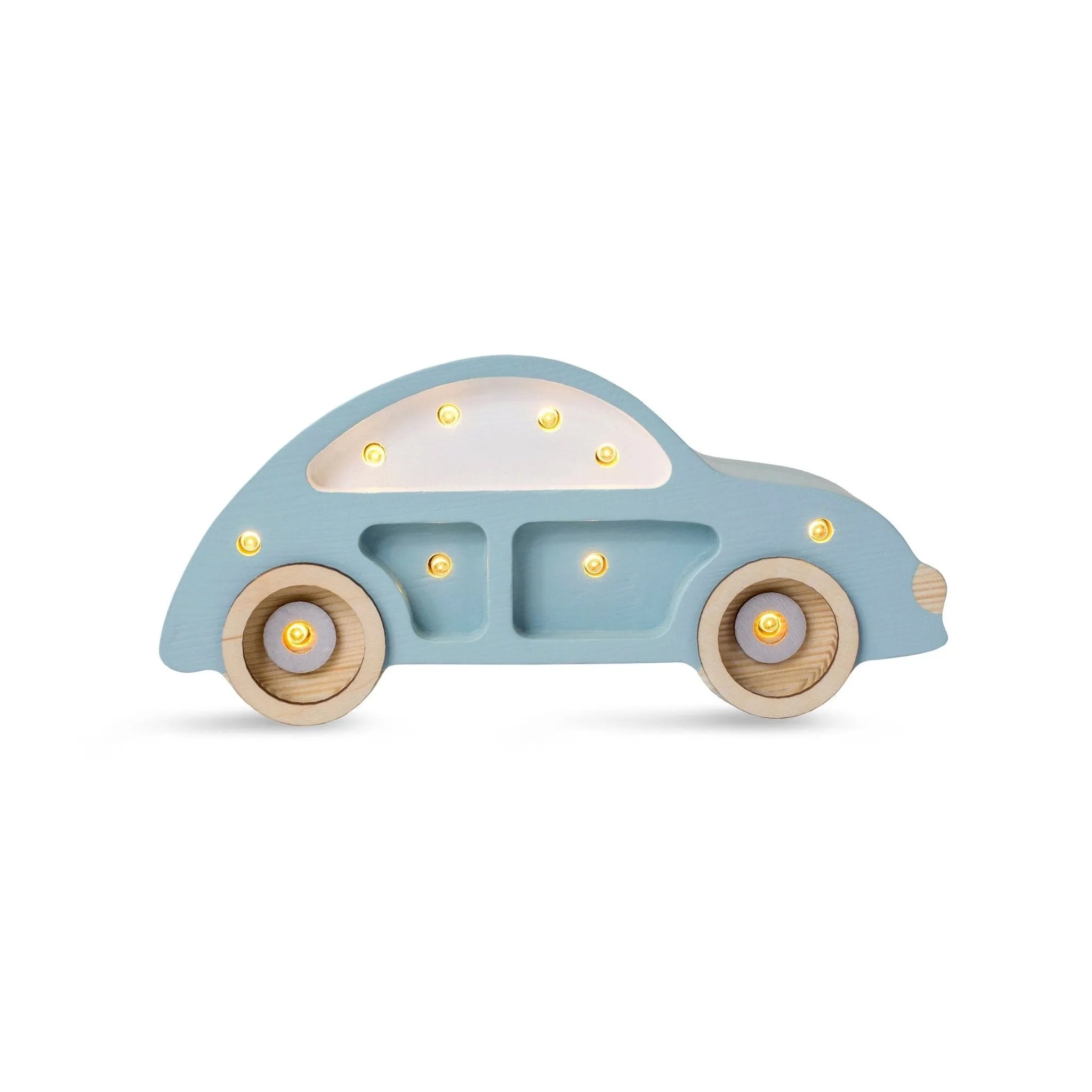 Car Mini Beetle Lamp - Little Lights - Wooden Lamps