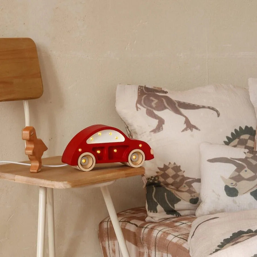 Car Mini Beetle Lamp - Little Lights - Wooden Lamps