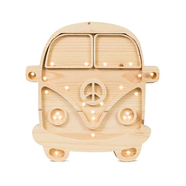 Lámpara de autobús - Luces pequeñas - Lámparas de madera