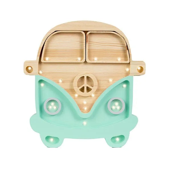 Lámpara de autobús - Luces pequeñas - Lámparas de madera