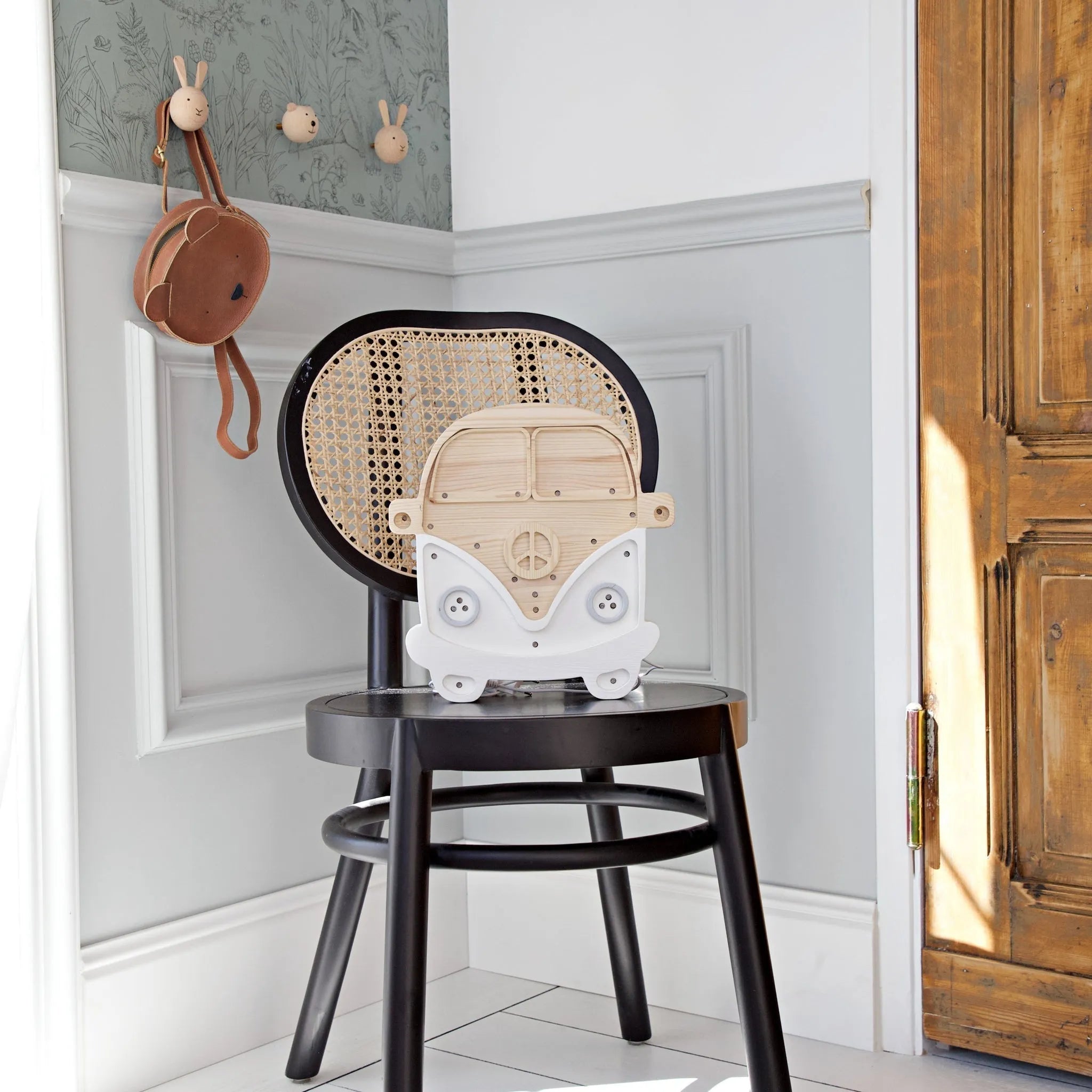 Lámpara de autobús - Luces pequeñas - Lámparas de madera