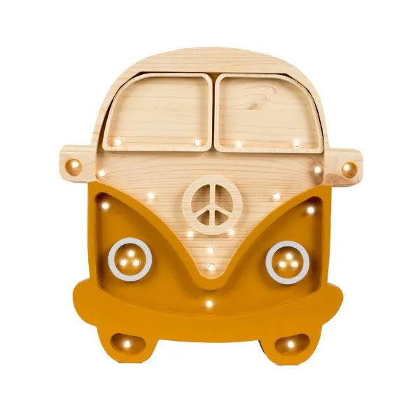 Lámpara de autobús - Luces pequeñas - Lámparas de madera