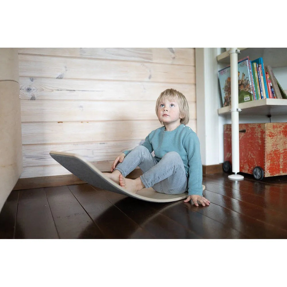 Balance Board with Gray Felt Bottom - Leg&go - Balance Boards - Leg&go