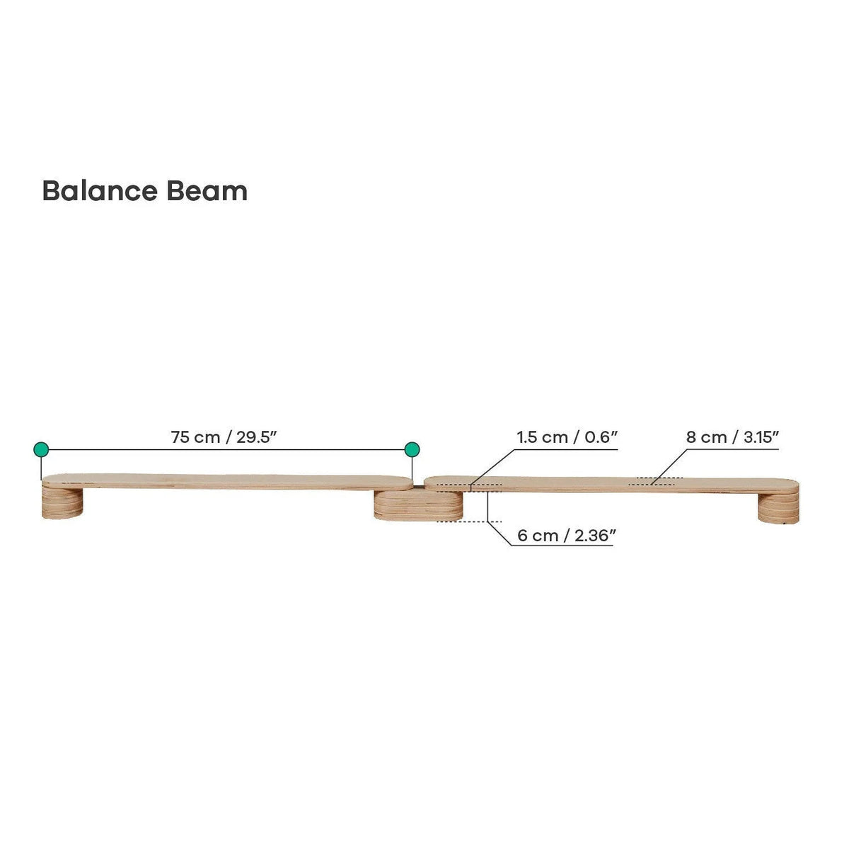 Juego de tablas de equilibrio - Leg&go