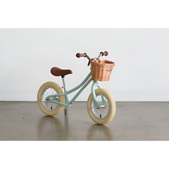 Balančný Bicykel Gingersnap 12’’ - Mätovo Zelený - Bobbin - Balančné Bicykle