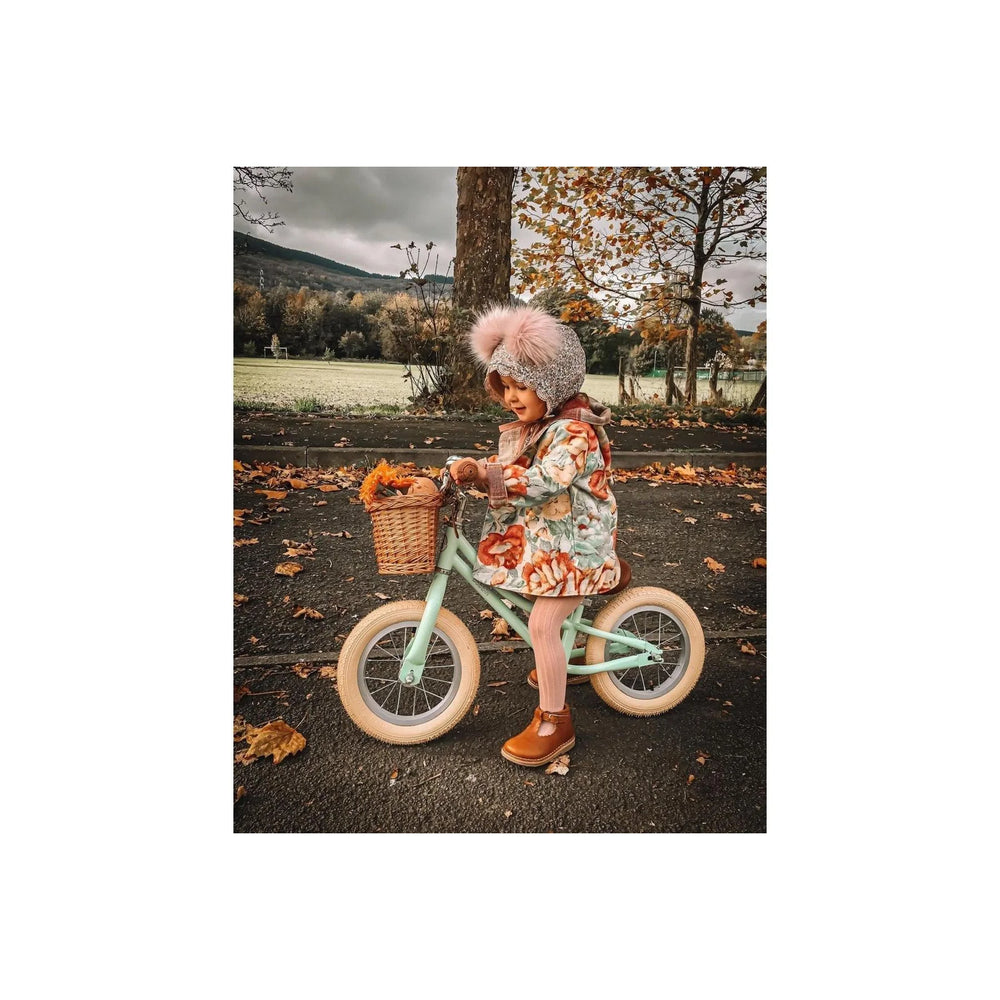 Balančný Bicykel Gingersnap 12’’ - Mätovo Zelený - Bobbin - Balančné Bicykle