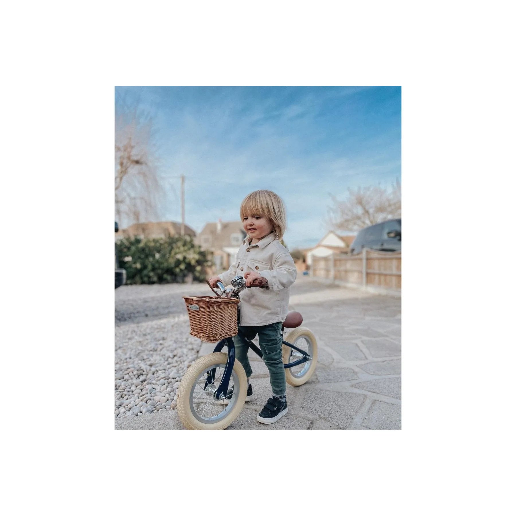 Moonbug 12" Balance Bike - Blue - Bobbin - Balance Bikes