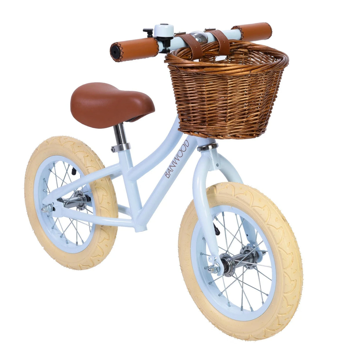 Balančný Bicykel Vintage - Bledomodrý - Balančné Bicykle - Banwood