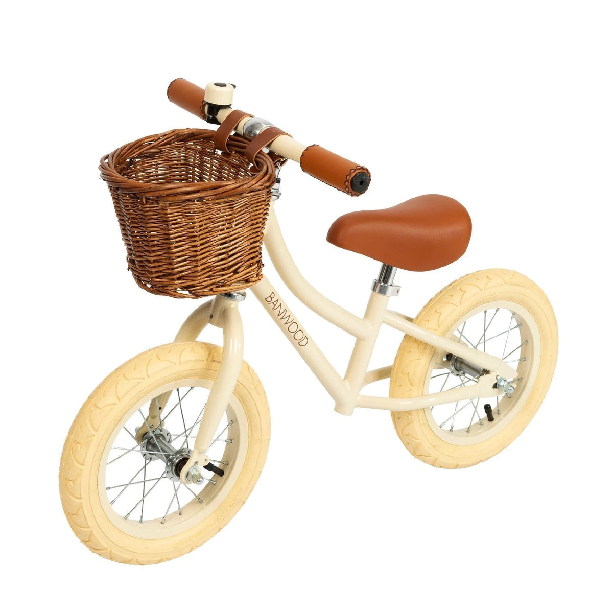 Balančný Bicykel Vintage - Krémový - Balančné Bicykle - Banwood