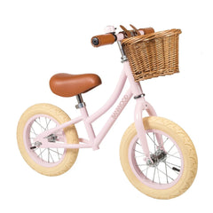 Vintage løbecykel - Rosa - Banwood - Løbehjul