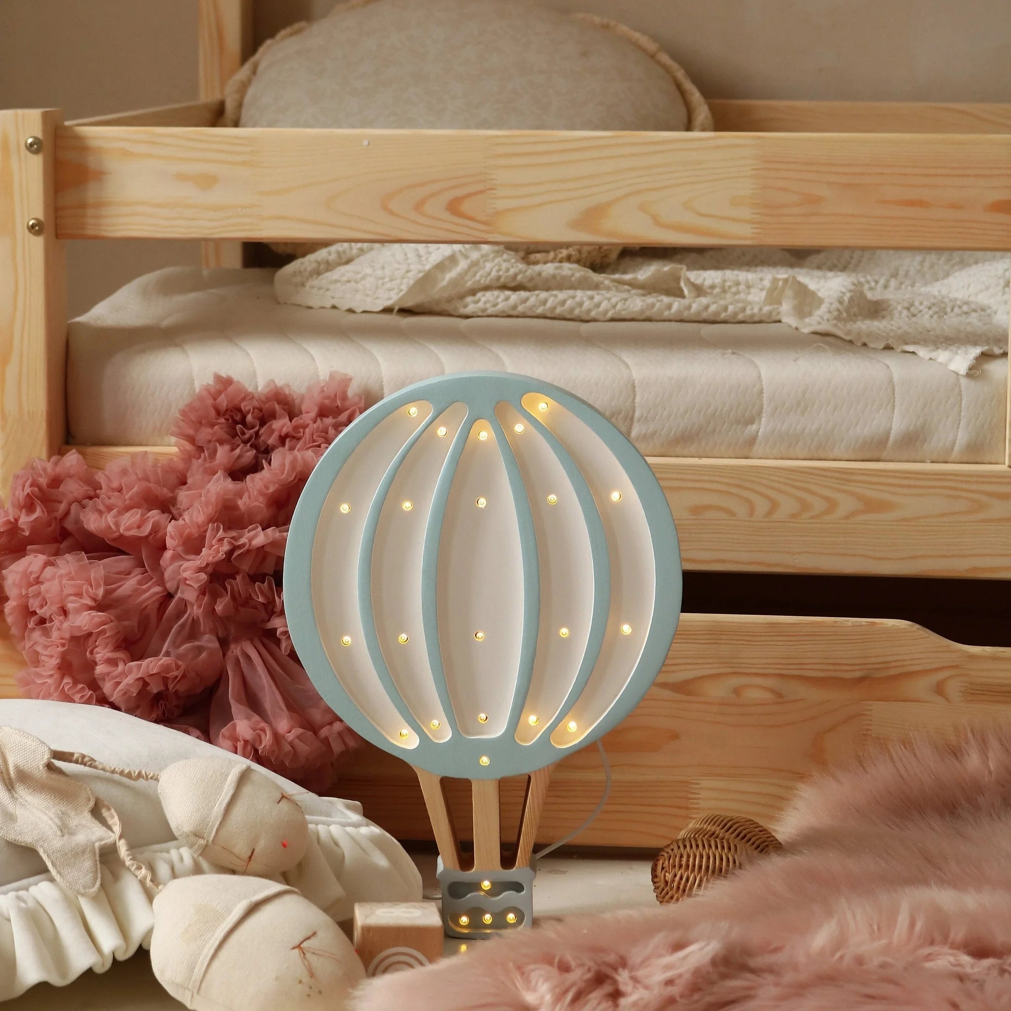 Balloon Lamp - Wooden Lamps - Little Lights
