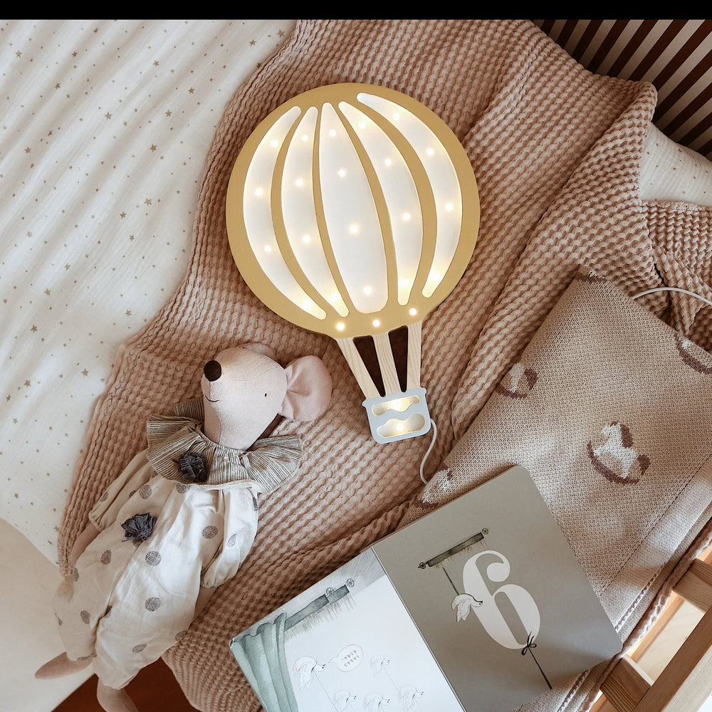 Balloon Lamp - Wooden Lamps - Little Lights
