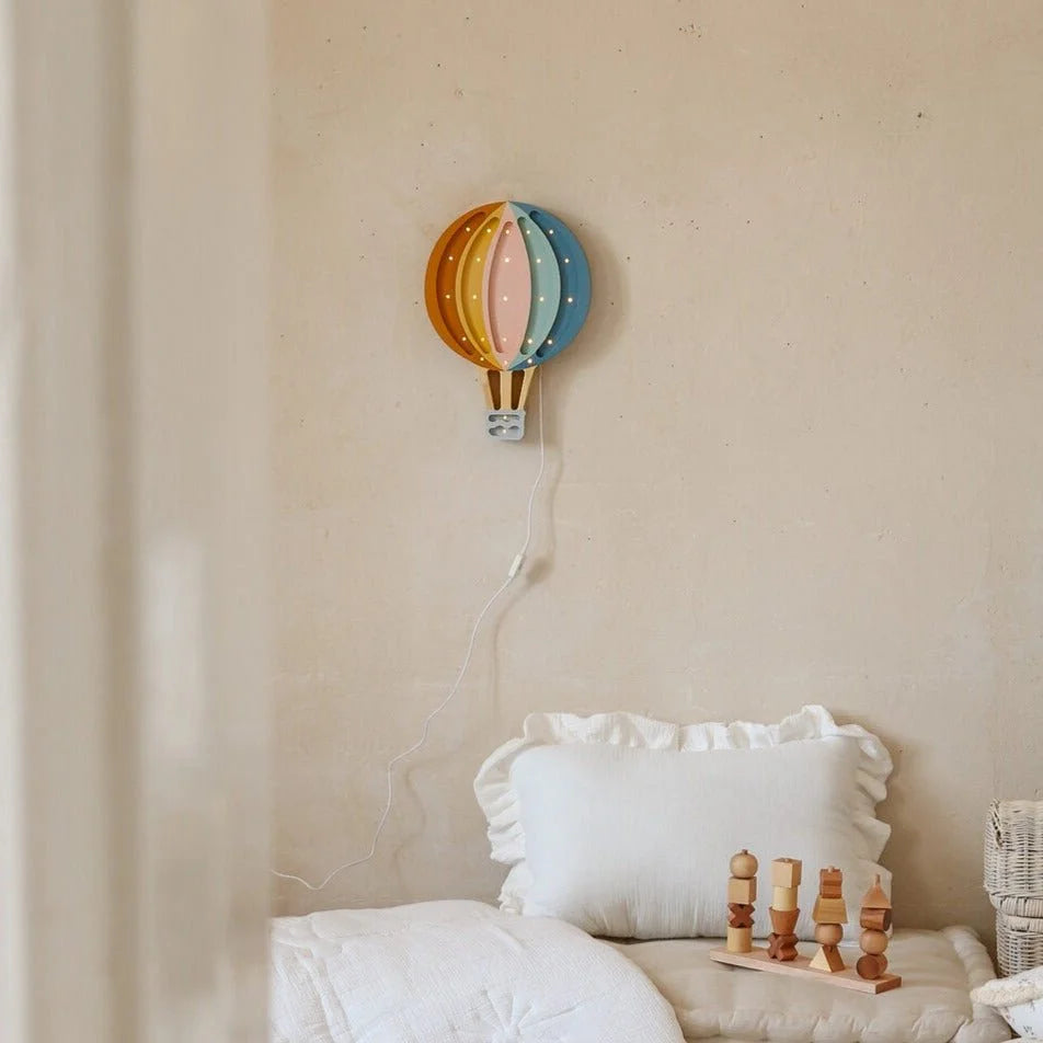 Balloon Lamp - Wooden Lamps - Little Lights