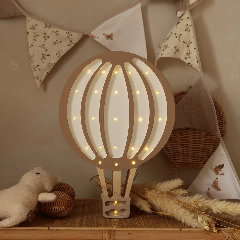 Ballonlampe - Kleine Lichter - Holzlampen