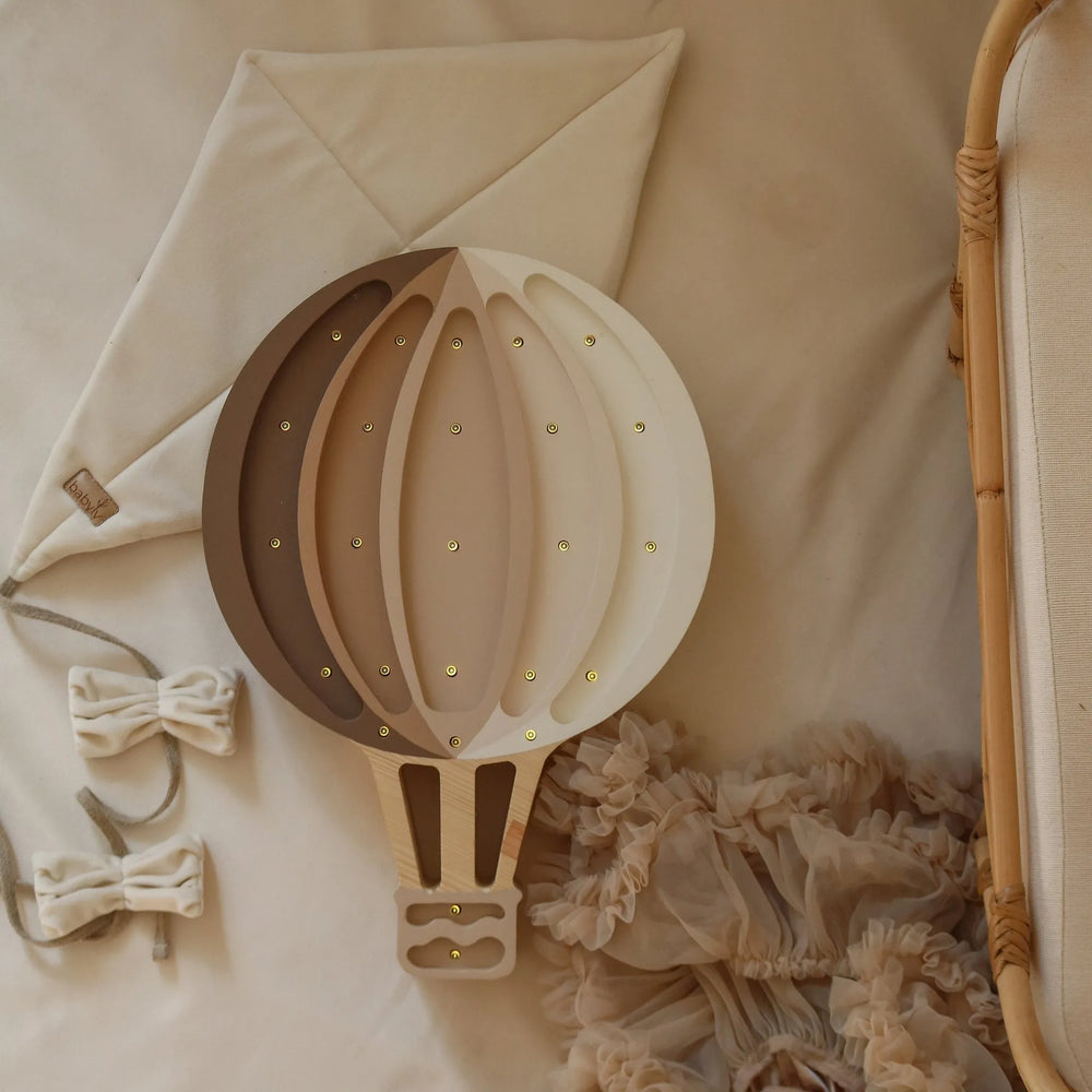 Ballonlampe - Kleine Lichter - Holzlampen