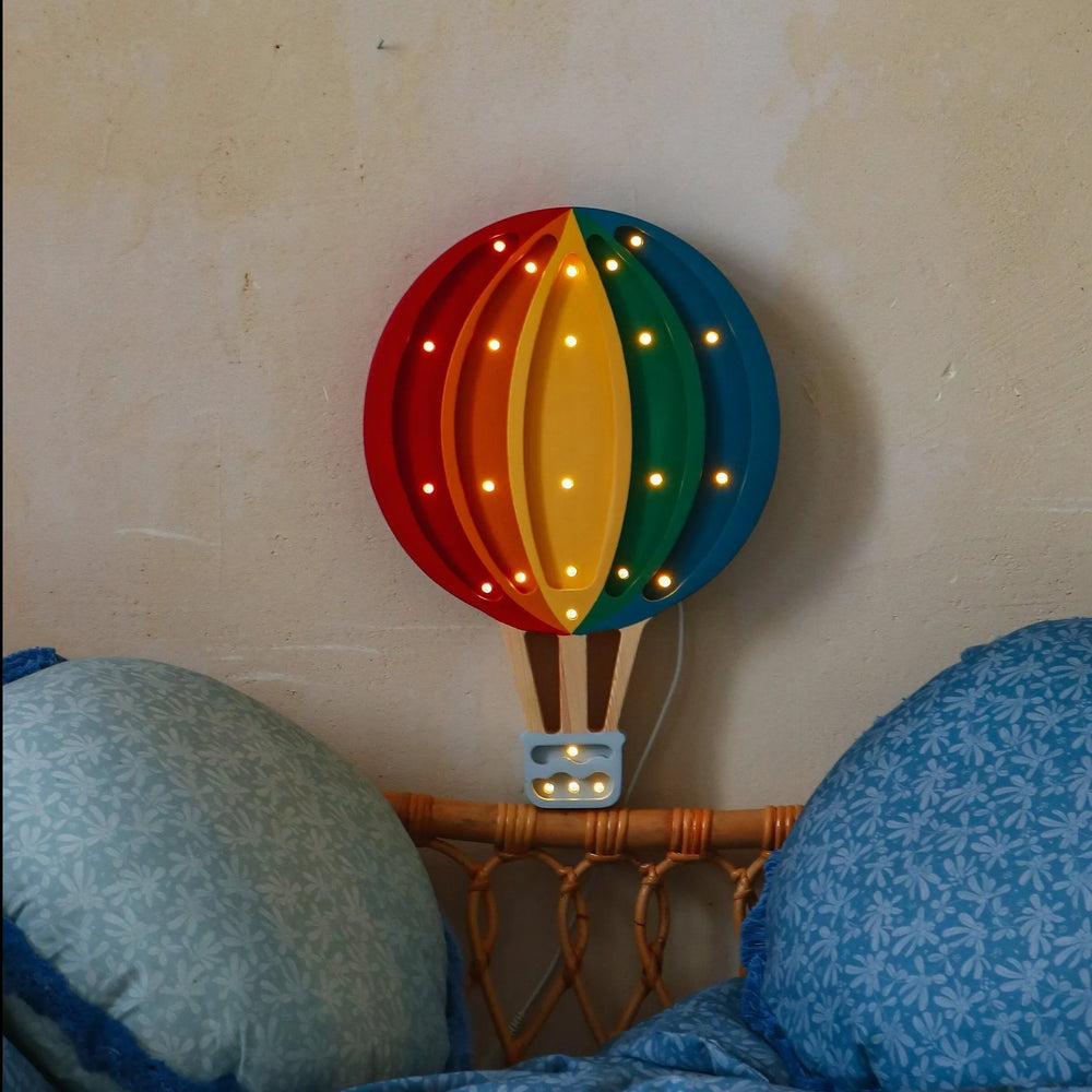 Ballonlampe - Kleine Lichter - Holzlampen