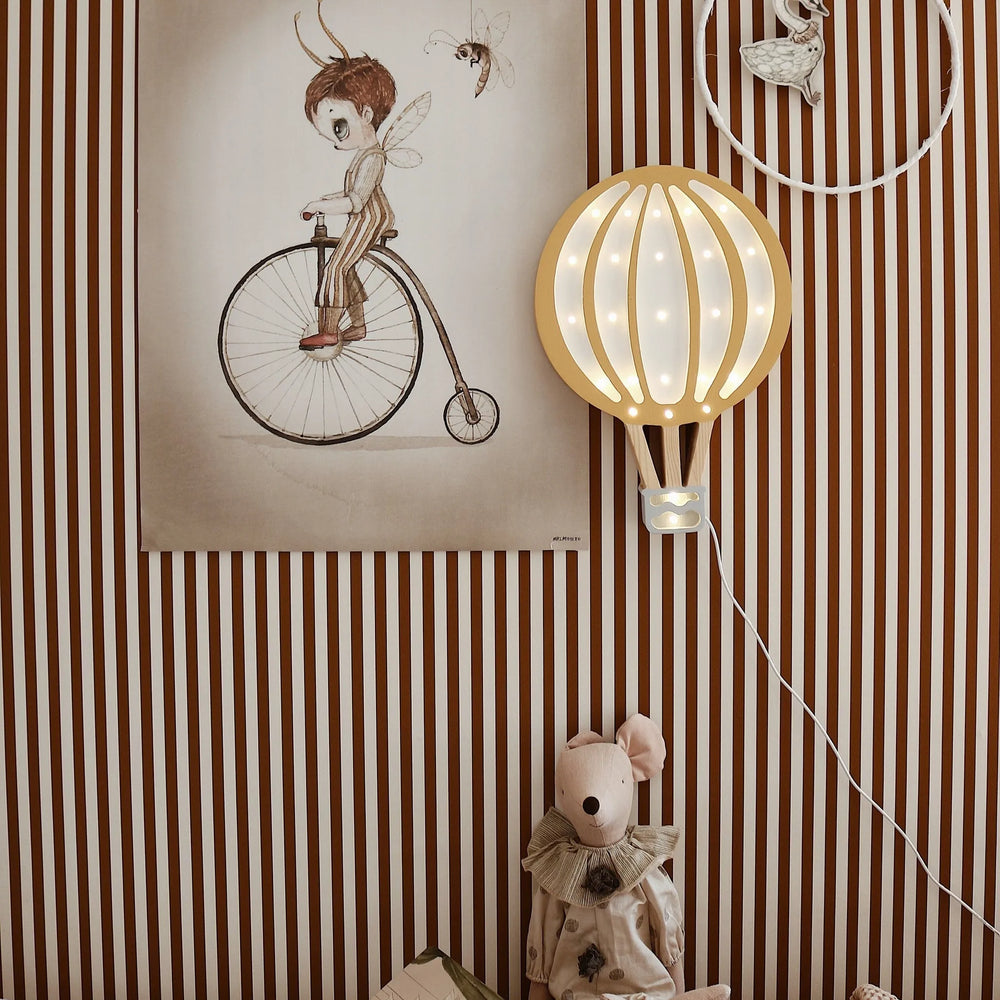 Ballonlampe - Kleine Lichter - Holzlampen