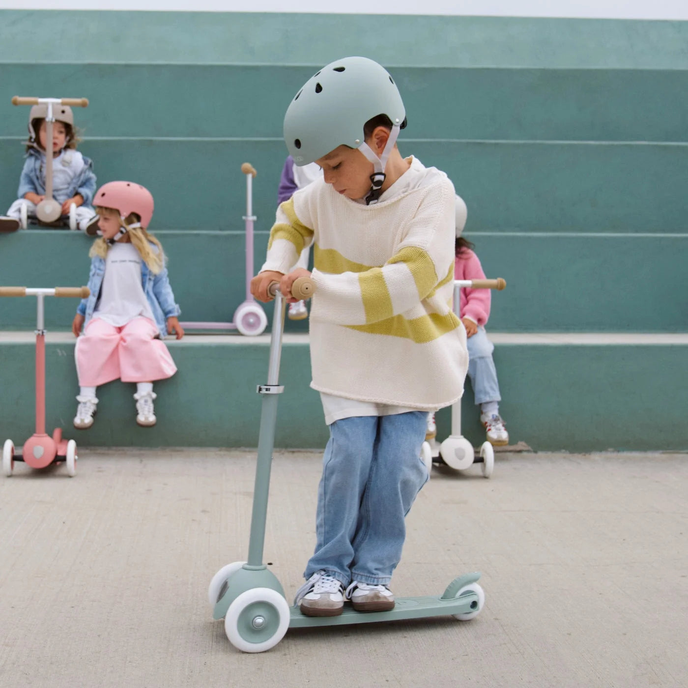 Banwood Eco Trehjulet Scooter - Clay - Scootere