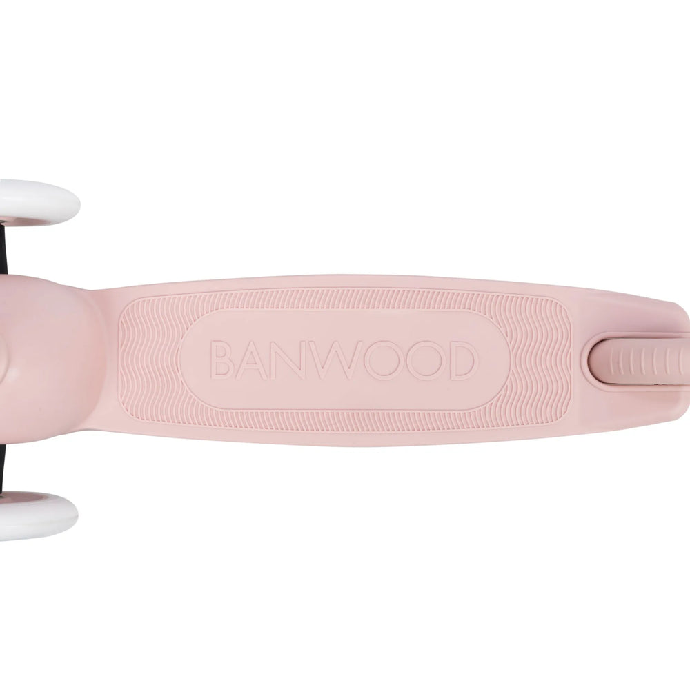 Banwood Eco Three Wheel Scooter - Faded Pink - Scooters