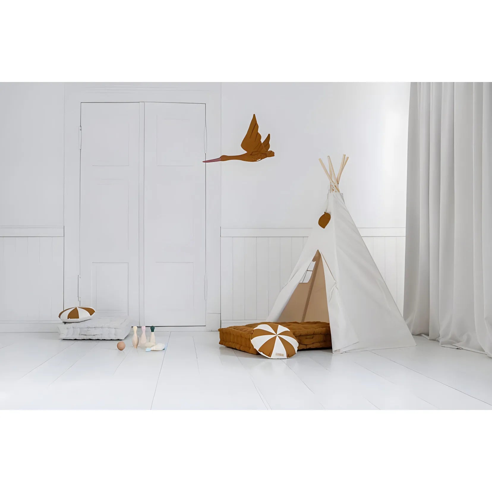 Teepee Tent - Beige - Moi Mili
