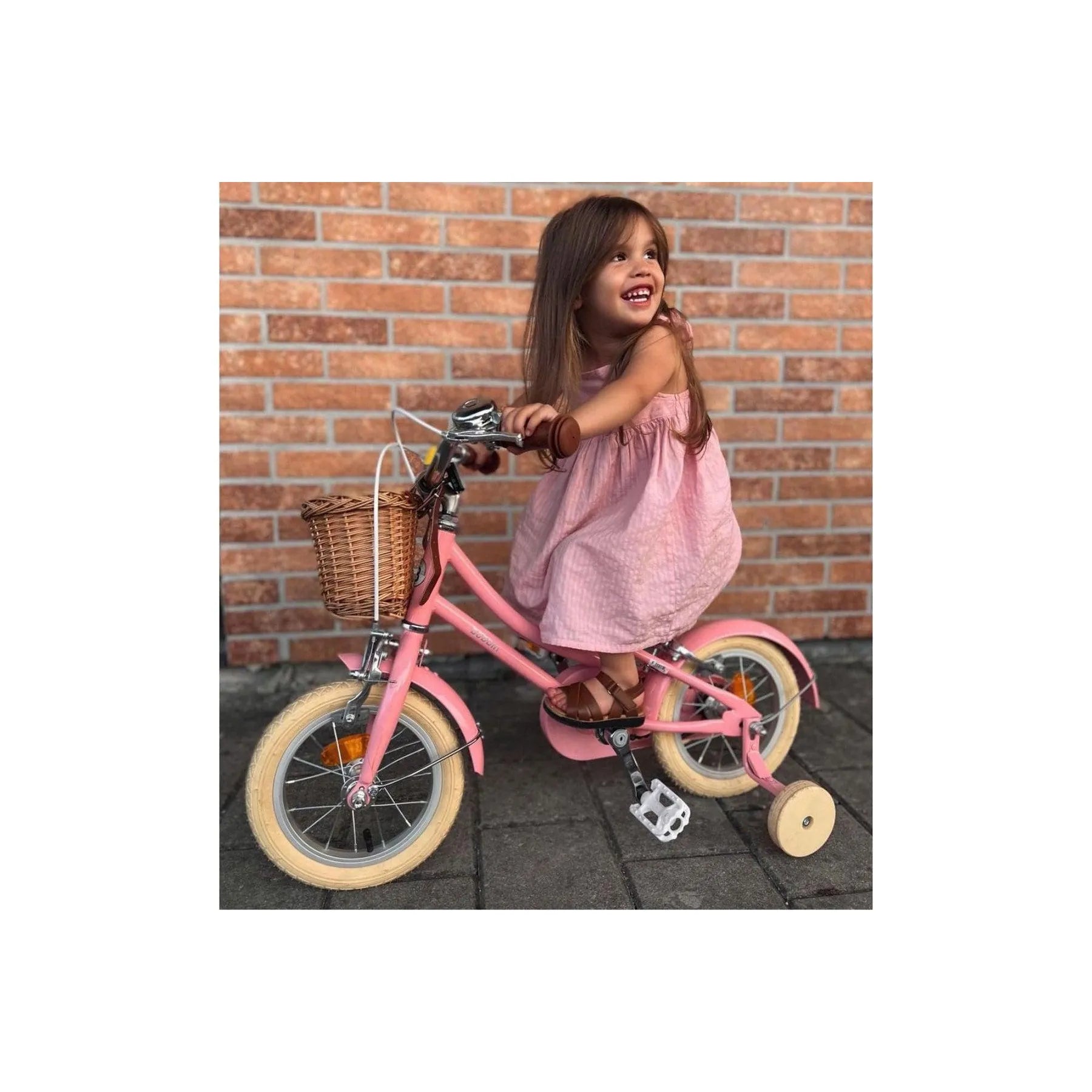 Gingersnap Bicycle 12'' - Pink - Bobbin - Bicycles