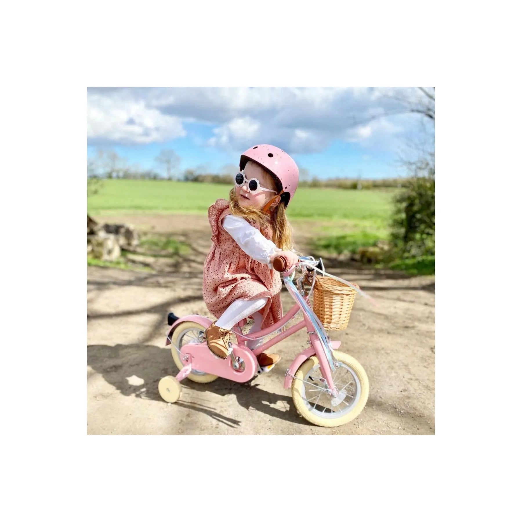 Gingersnap Bicycle 12'' - Pink - Bobbin - Bicycles