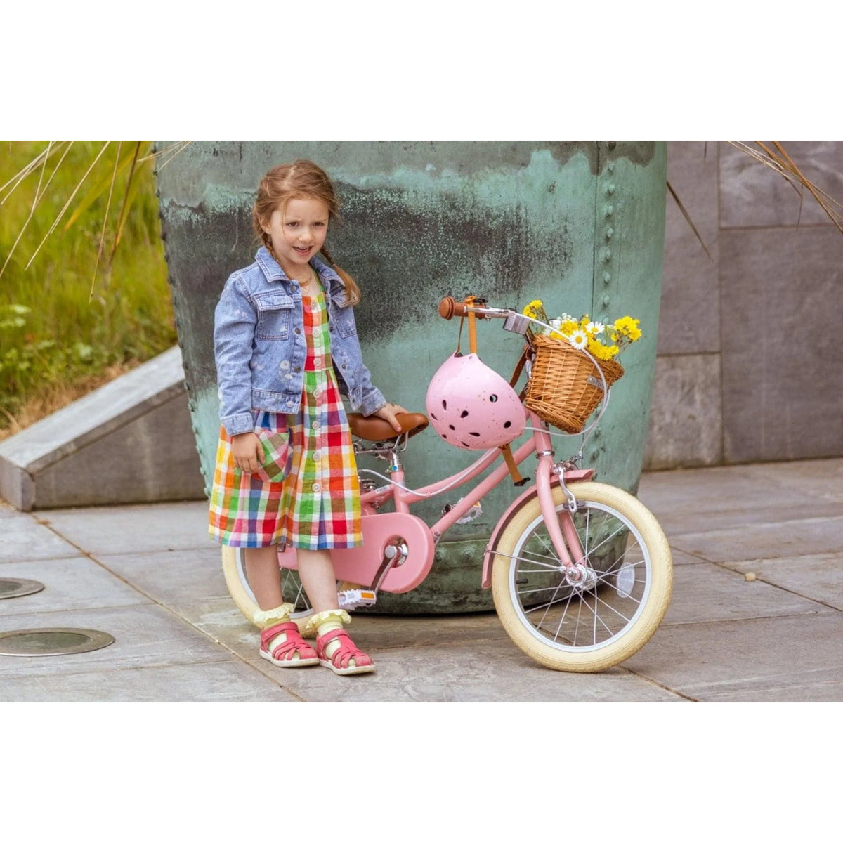 Gingersnap 16" Bike - Pink - Bobbin