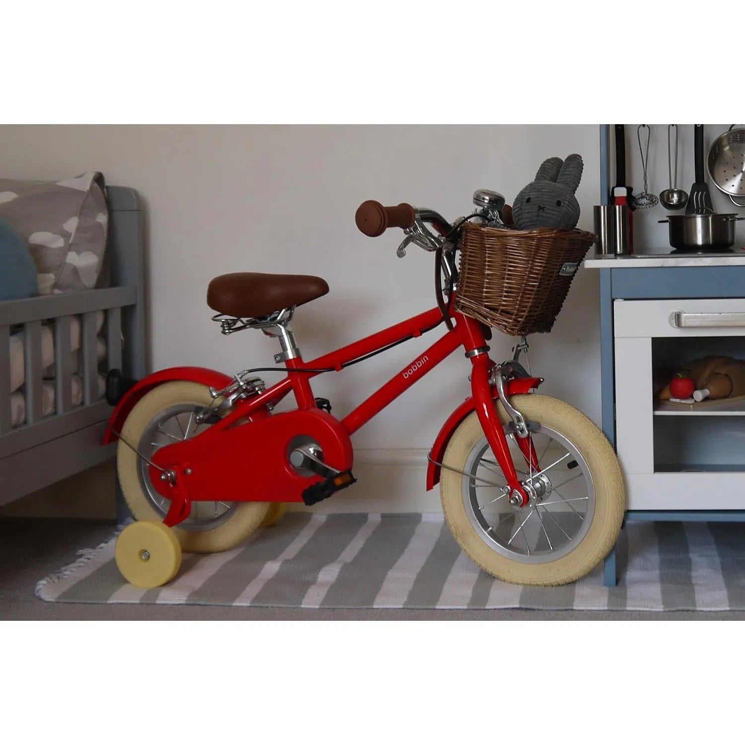 Moonbug 12'' bicycle - red - Bobbin - Bicycles