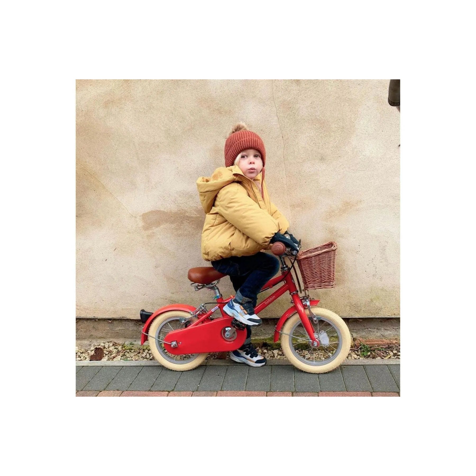 Moonbug 12'' bicycle - red - Bobbin - Bicycles