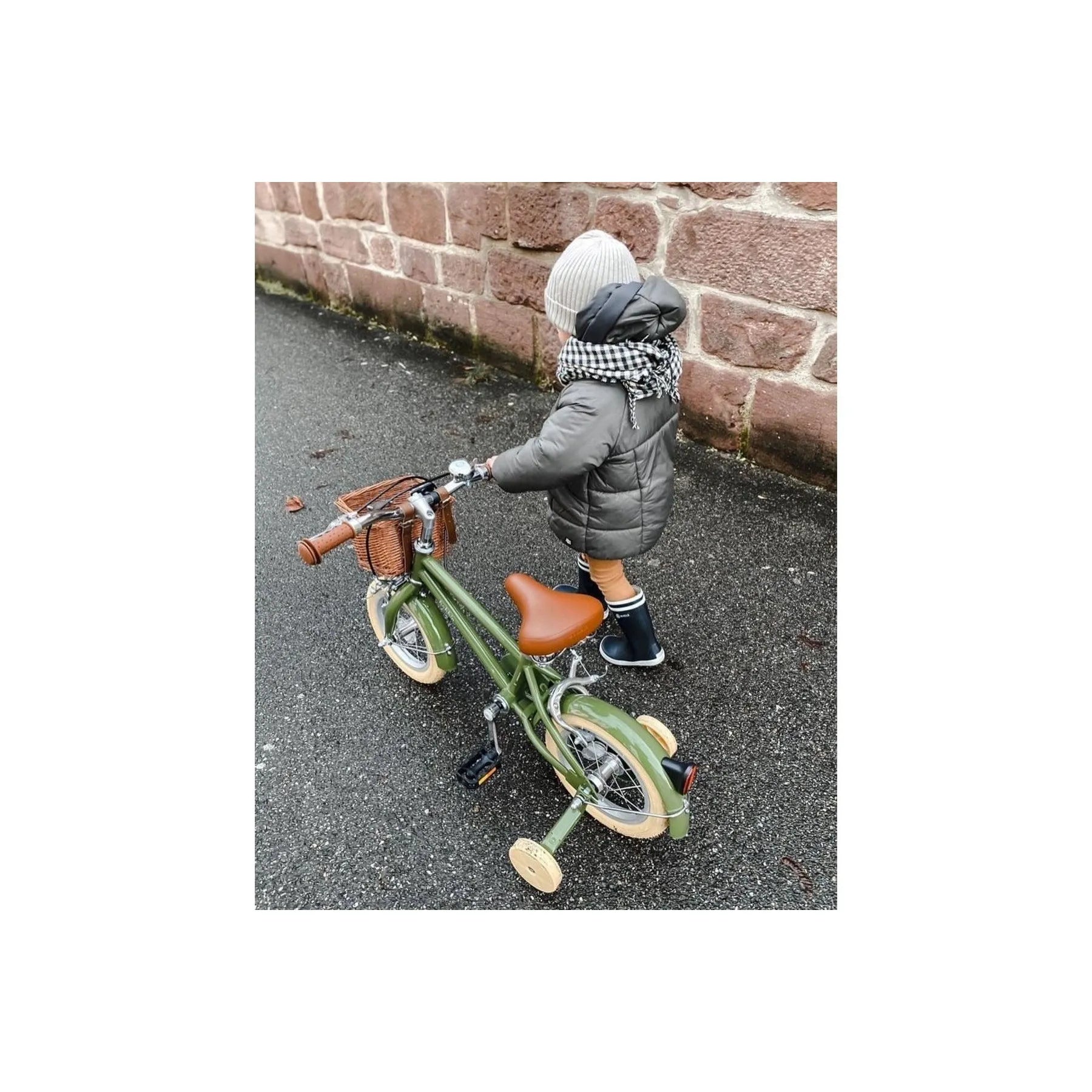 Moonbug 12'' bicycle - Green - Bobbin - Bicycles