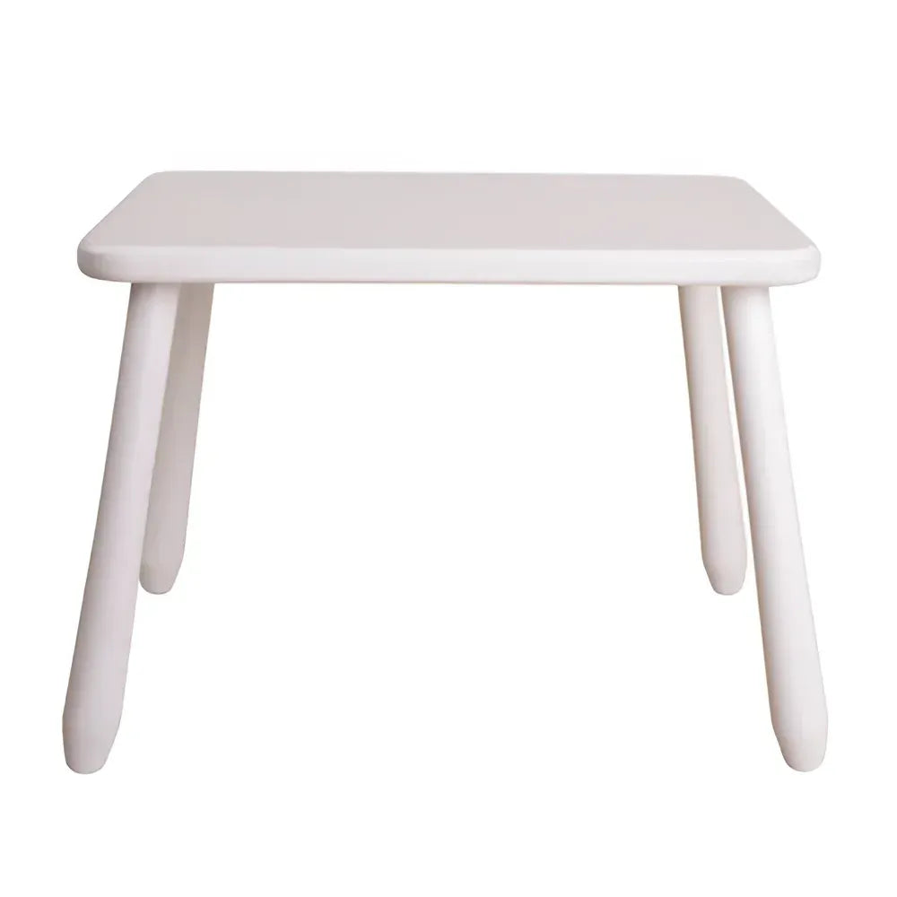 Weißer Kindertisch aus Holz - Sets aus Holz und Kunststoff - Kidozia