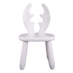 Drevená Detská Stolička White Deer - Drevené a Plastové Sety - Kidozia