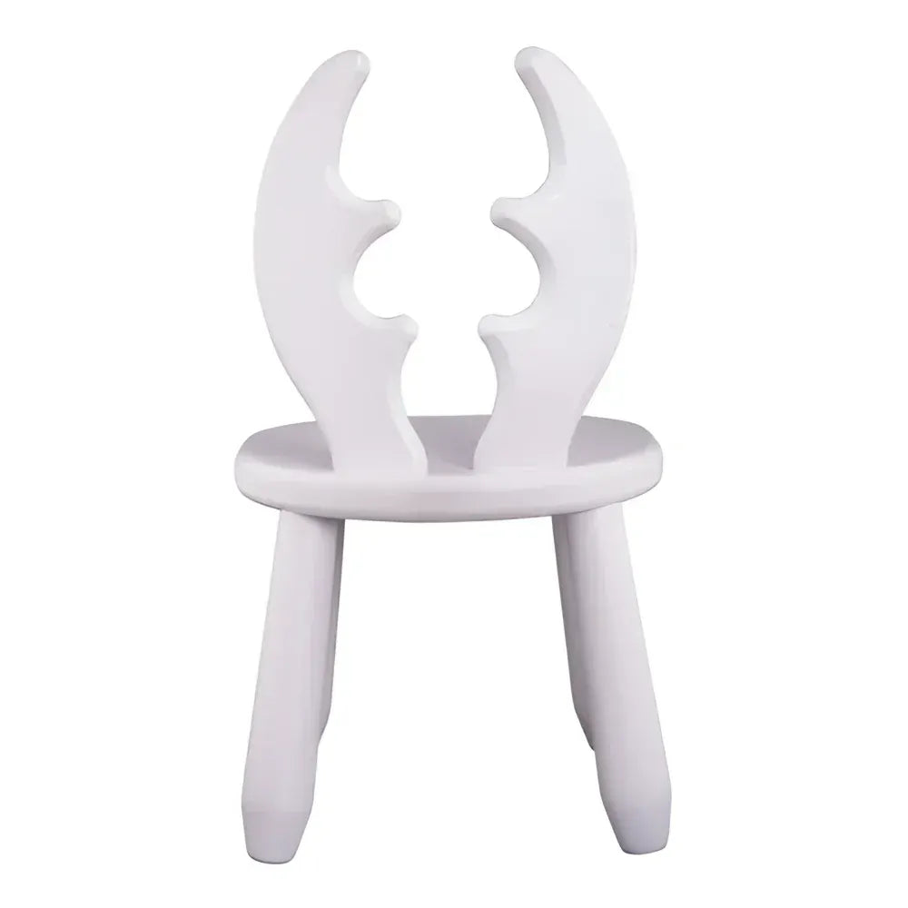 Drevená Detská Stolička White Deer - Drevené a Plastové Sety - Kidozia
