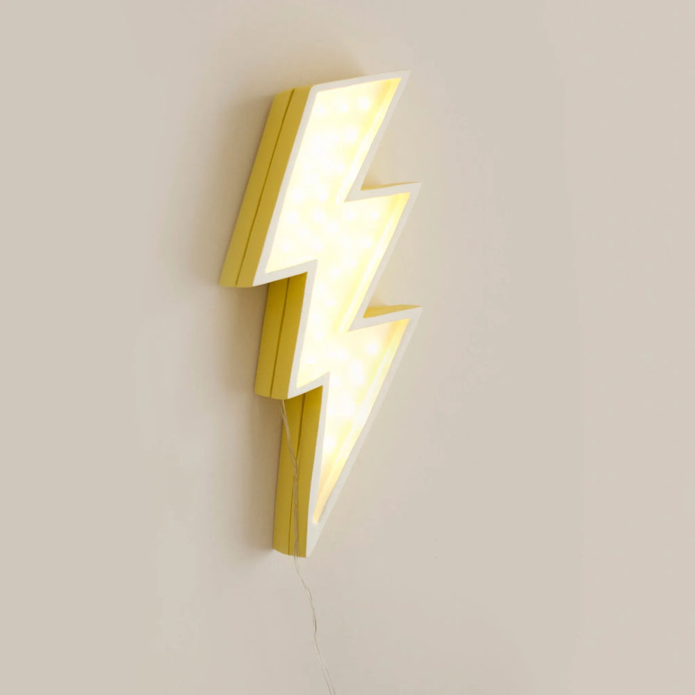 Lightning Lamp - Little Lights - Wooden Lamps