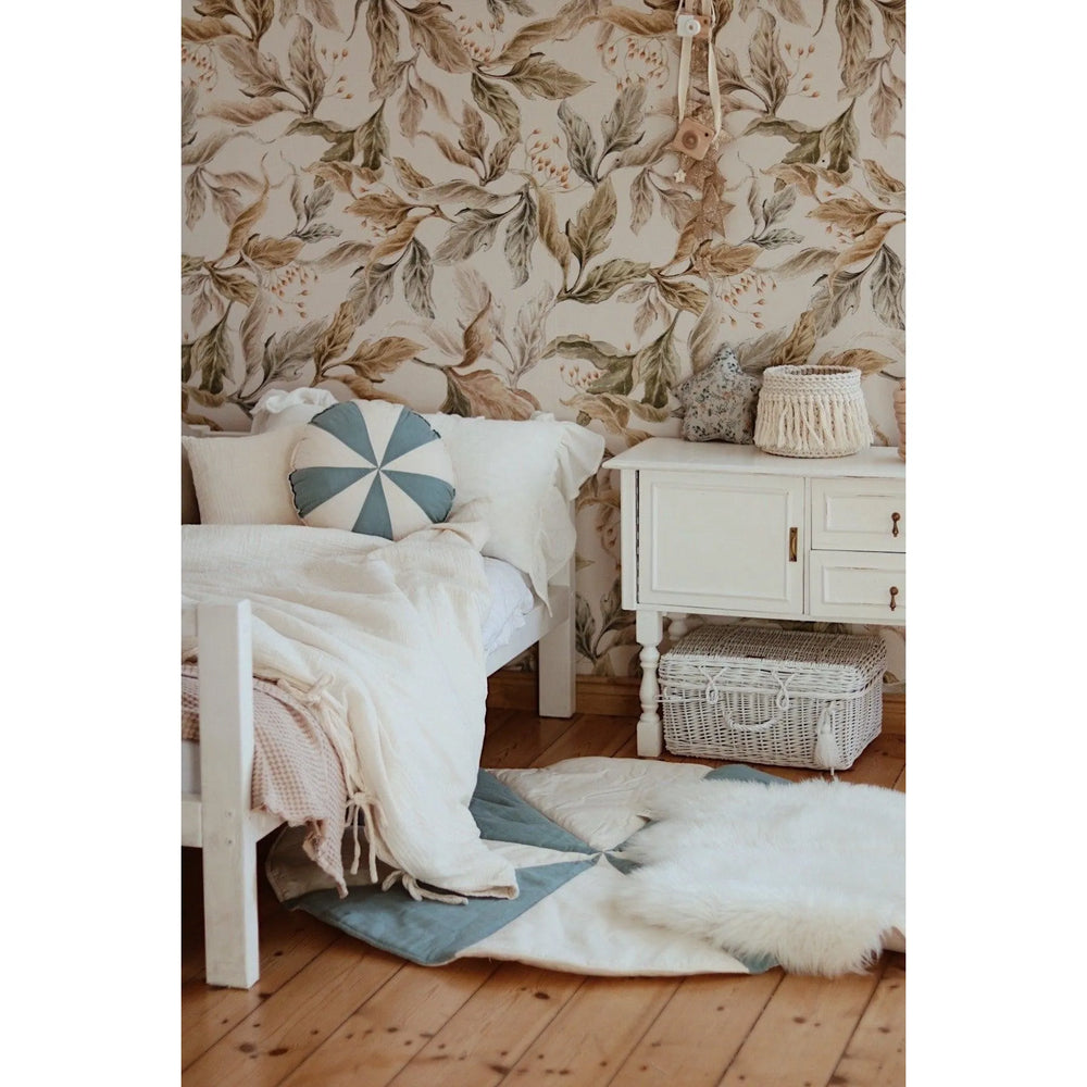 Modrá Cukrovinka Okrúhla Patchworková Podložka - Moi Mili - Podložky