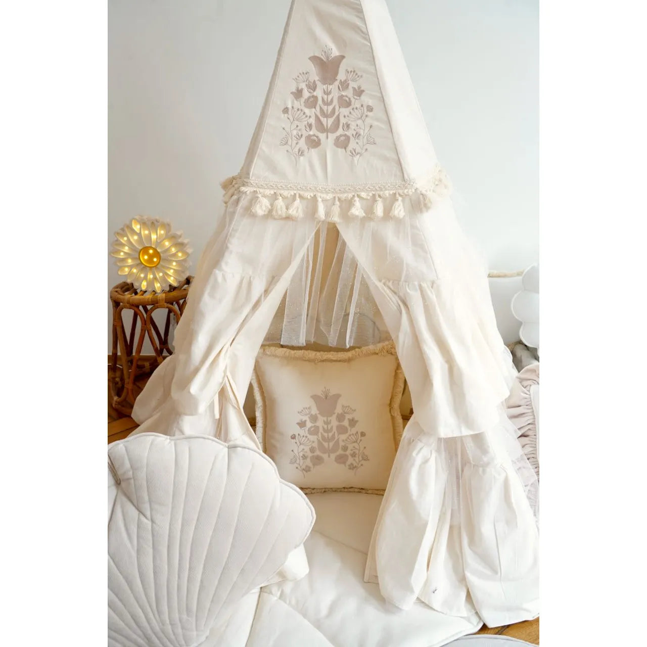 Tente tipi avec tapis - Boho - Moi Mili