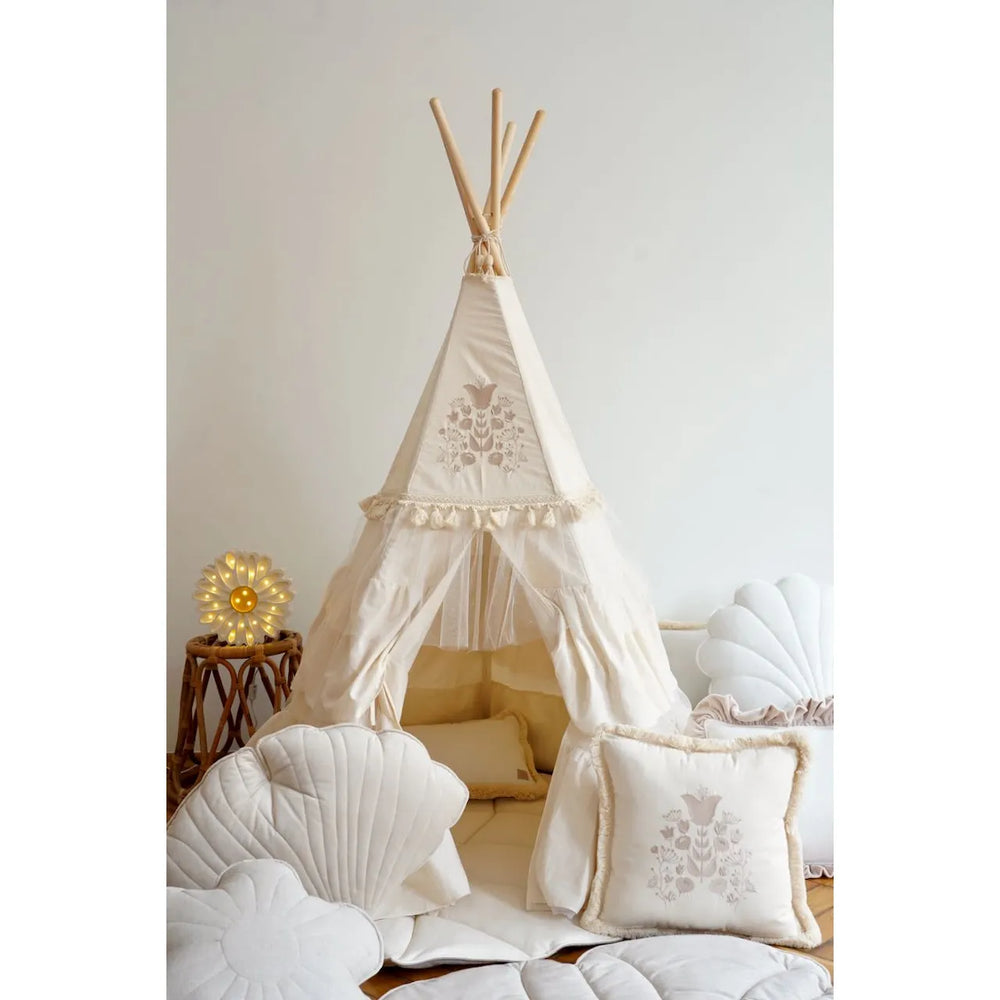 Tente tipi avec tapis - Boho - Moi Mili
