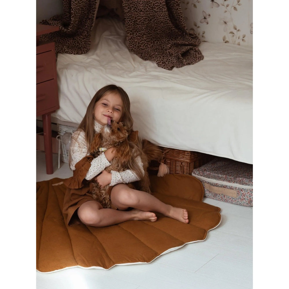 Caramel linen mat - Moi Mili - Mats