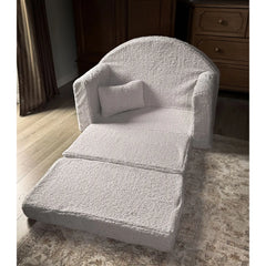 Mini Rozkladacia Pohovka – Sivá - Pohovky - Muzpony