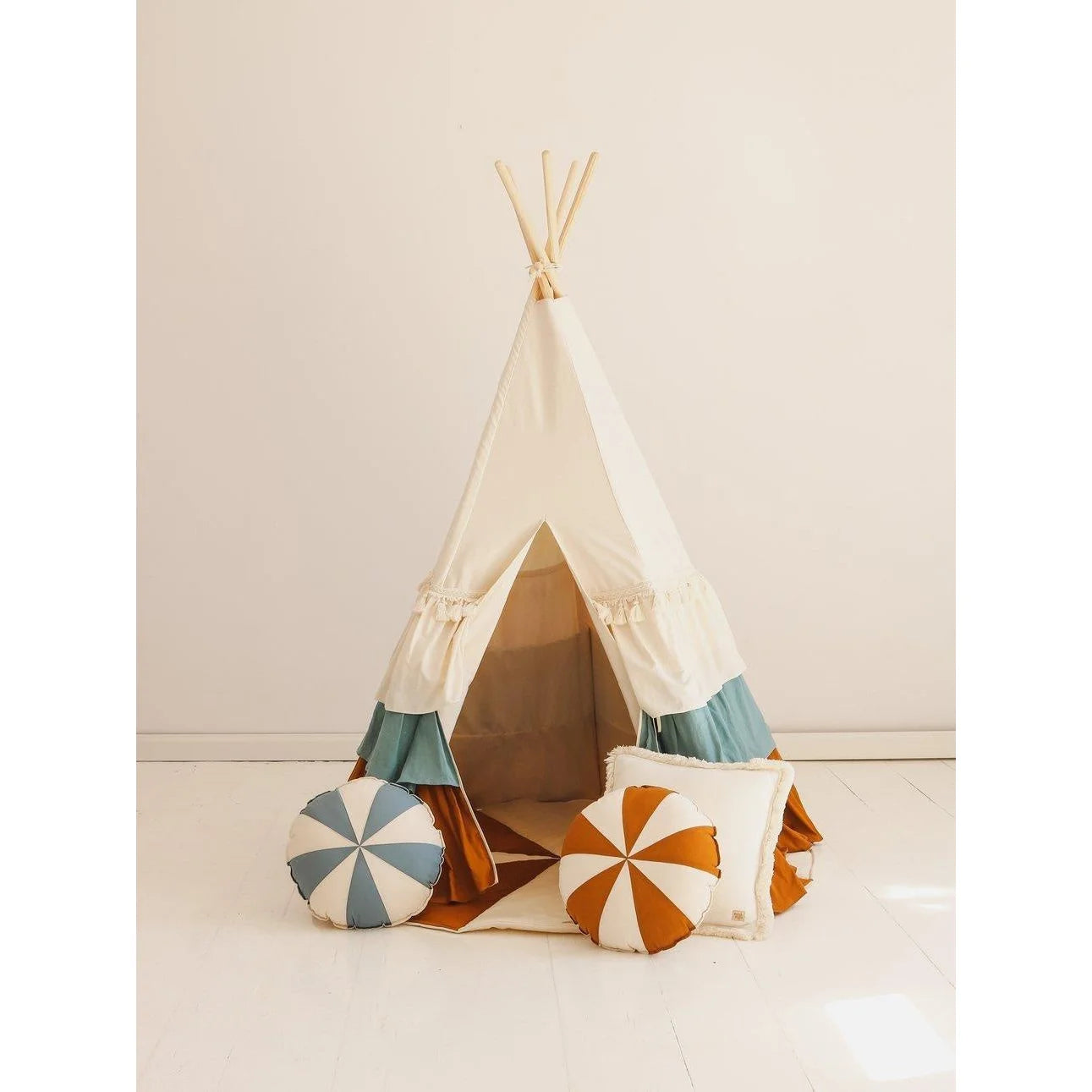 Cirkusový Teepee Stan s Volánikmi - Teepee - Moi Mili