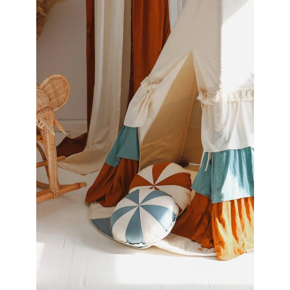 Cirkusový Teepee Stan s Volánikmi - Teepee - Moi Mili