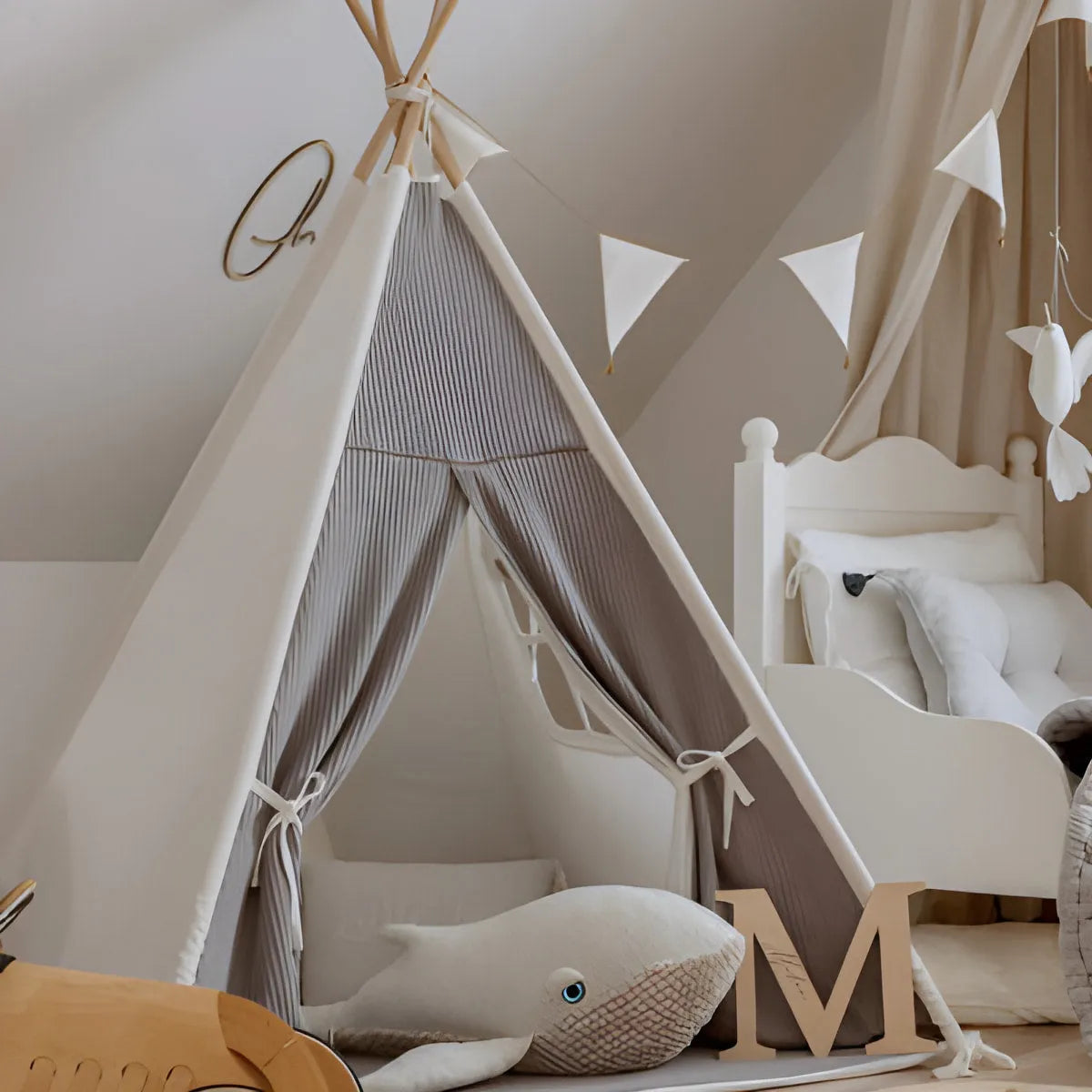 Teepee Tent - Creme - Muzpony