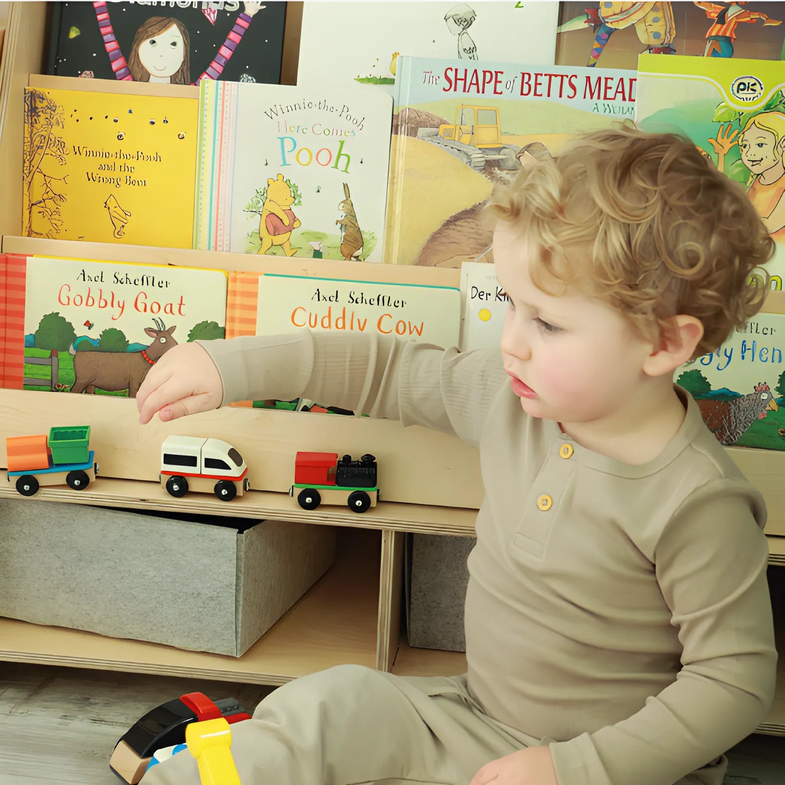 Kinderbibliothek - Montessori-Regal - Katehaa