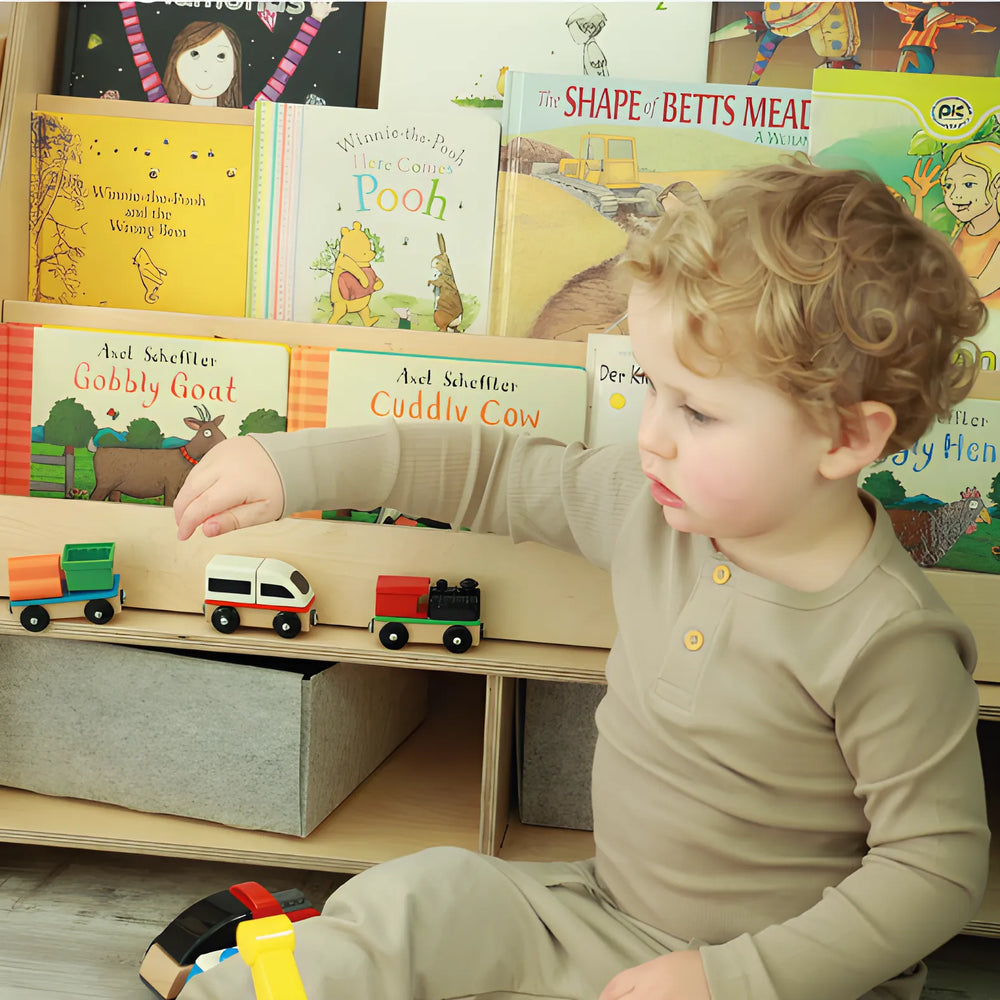 Kinderbibliothek - Montessori-Regal - Katehaa
