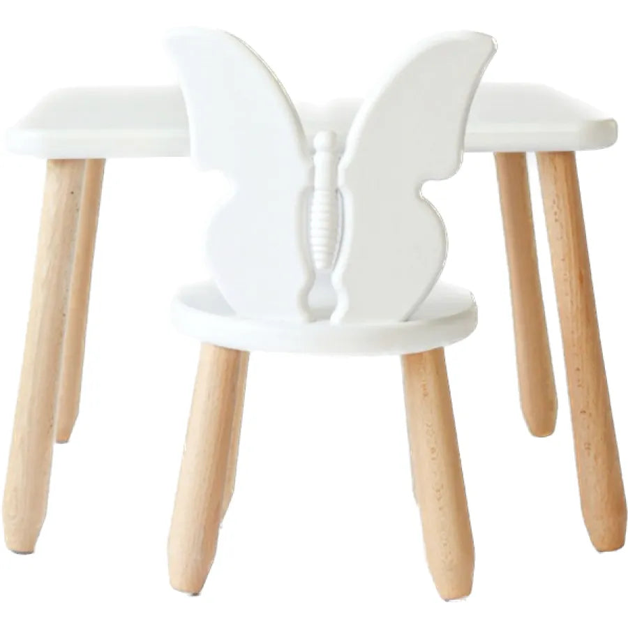Kinderset "Weißer Schmetterling" - Holz- und Kunststoffsets - Kidozia