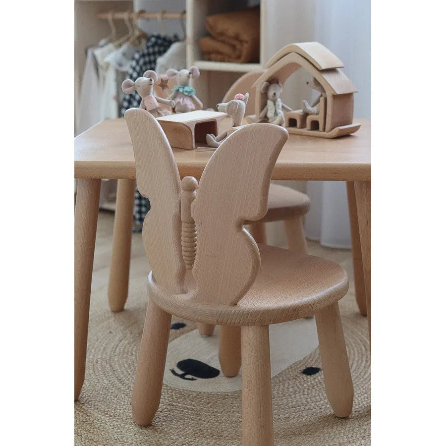 Set di farfalle per bambini - Set in legno e plastica - Kidozia