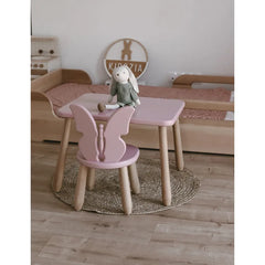 Set di farfalle e rose per bambini - Set in legno e plastica - Kidozia